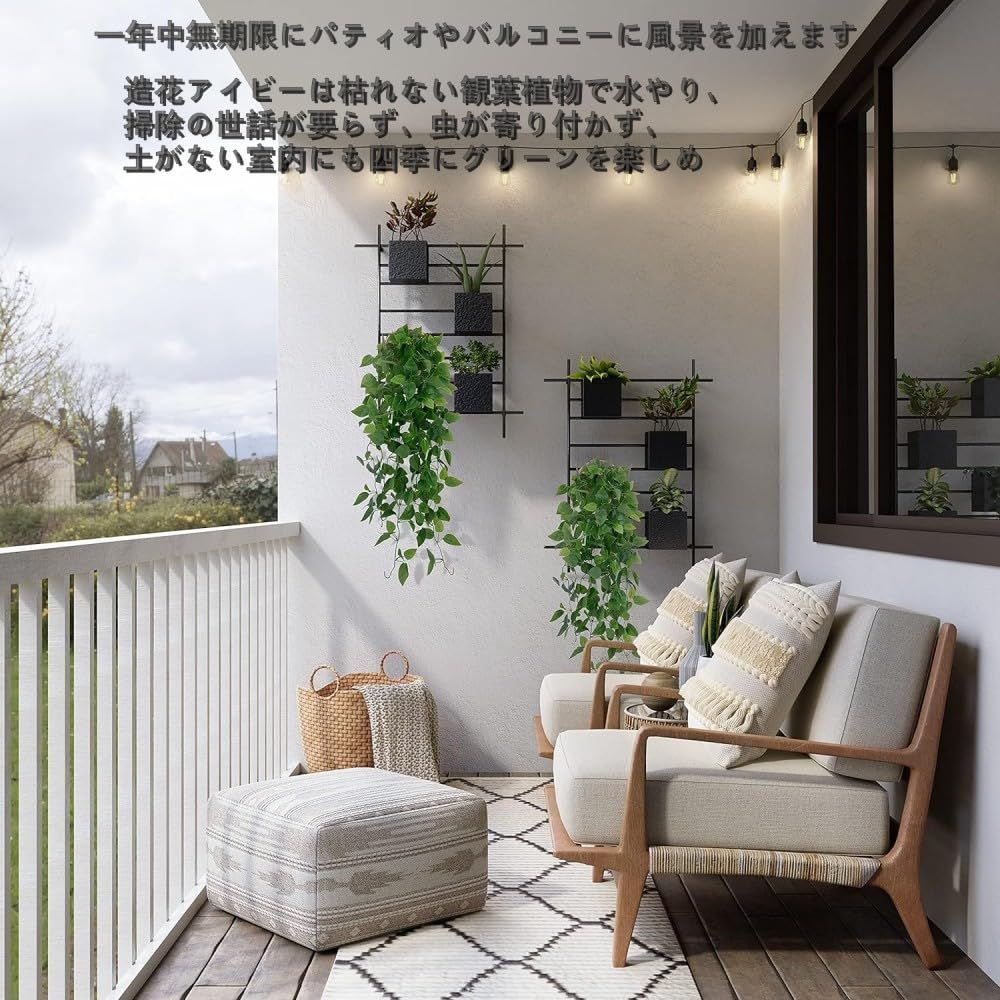 鉢植え小型人工植物 | ハート形 フェイク グリーン | ハート型人工ツゲ