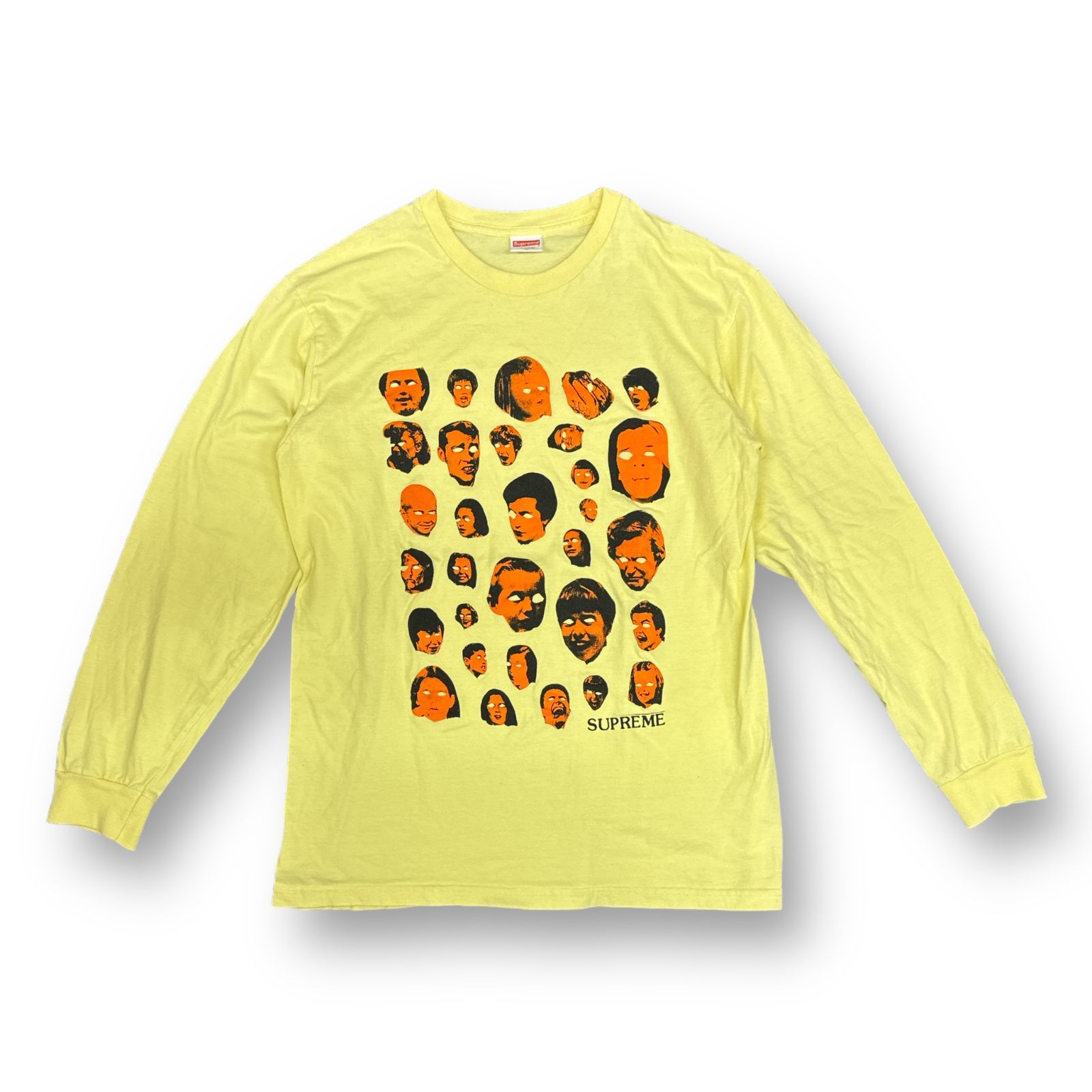 19aw Supreme シュプリーム Faces L/S Tee ロンT M Supreme(シュプリーム) / シュプリーム/ロンT/L/19AW/Faces L/S