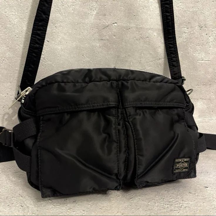PORTER タンカー ボディバッグ ブラック