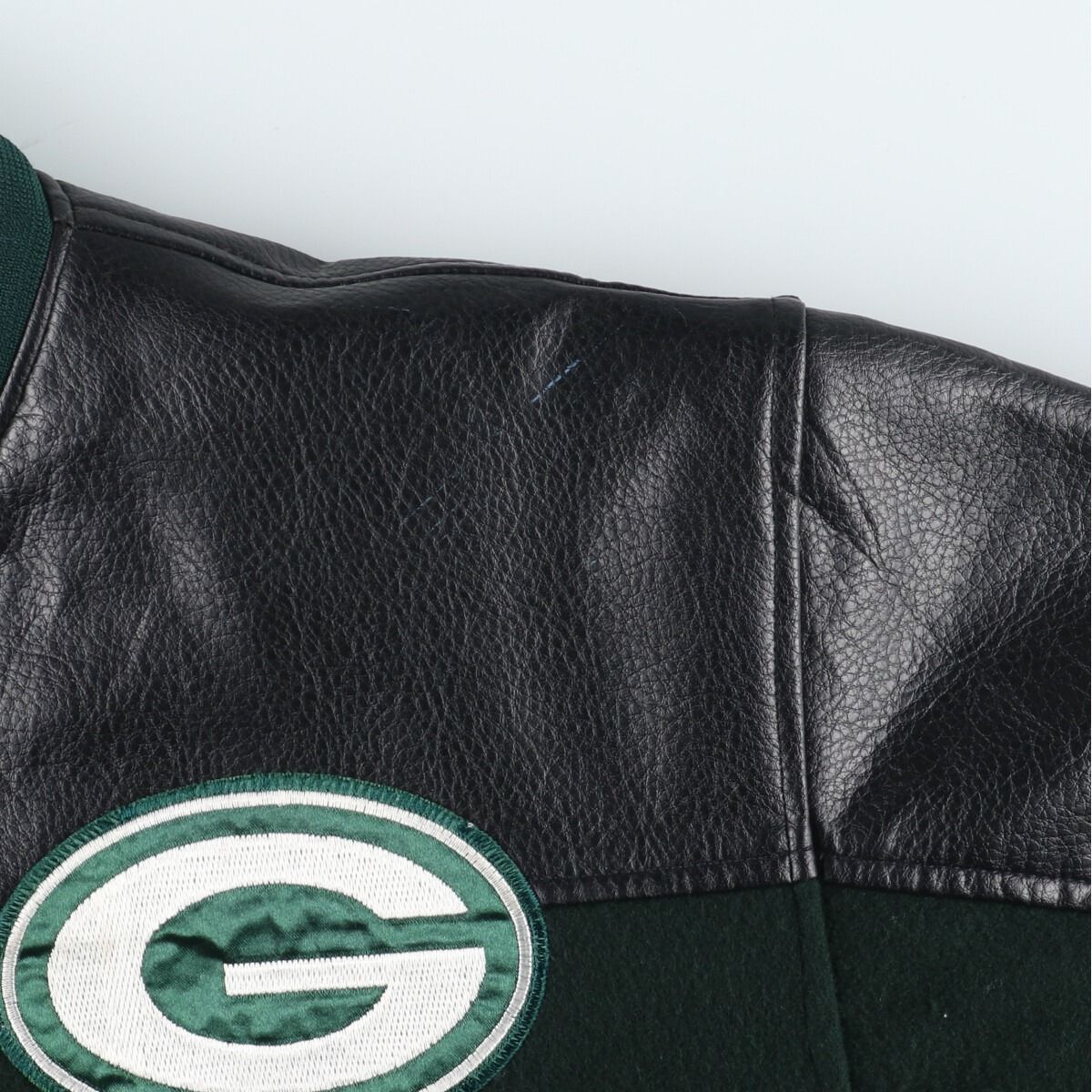 古着 NFL GREEN BAY PACKERS グリーンベイパッカーズ ウールスタジャン アワードジャケット バーシティジャケット メンズS/ evb004123 - メルカリ