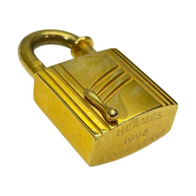HERMES エルメス カデナ南京錠パドロック　チャームアクセサリー HERMES □美品□ エルメス カデナ 南京錠 パドロック 104 鍵