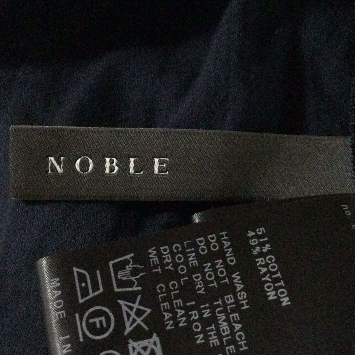 NOBLE(ノーブル) オールインワン レディース - ダークネイビー 新品