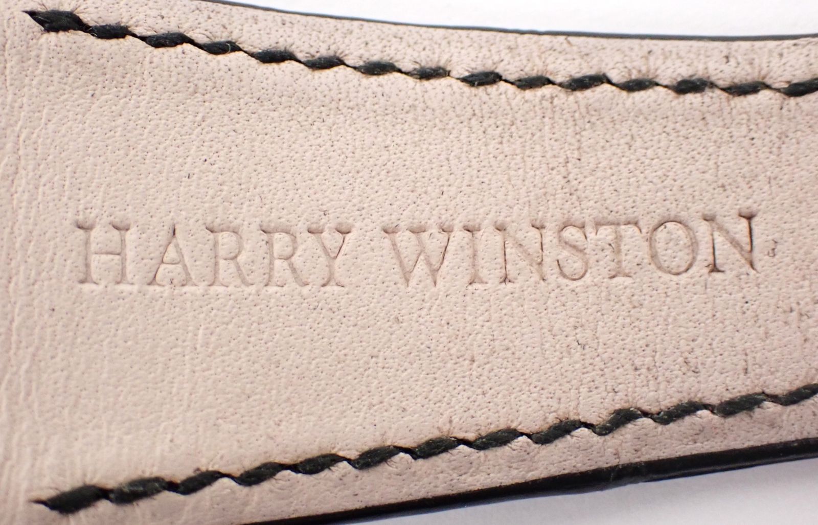 美品 HARRY WINSTON ハリーウィンストン クロコダイル 時計