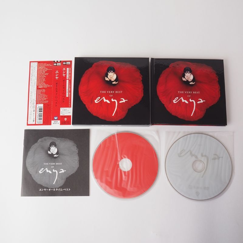 国内盤 エンヤ／オールタイム・ベスト 初回生産限定盤CD+DVD 帯