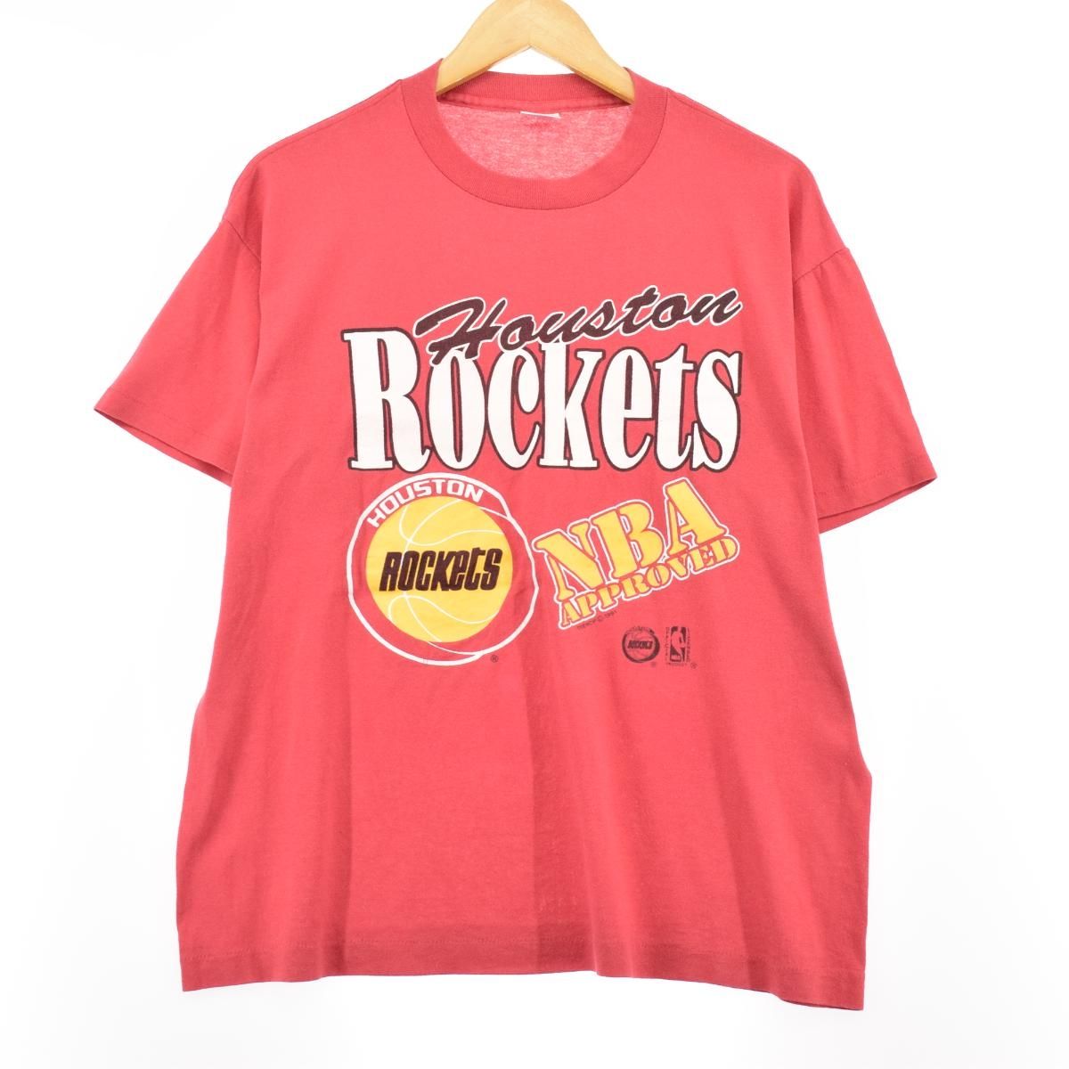 古着 90年代 TRENCH NBA HOUSTON ROCKETS ヒューストンロケッツ