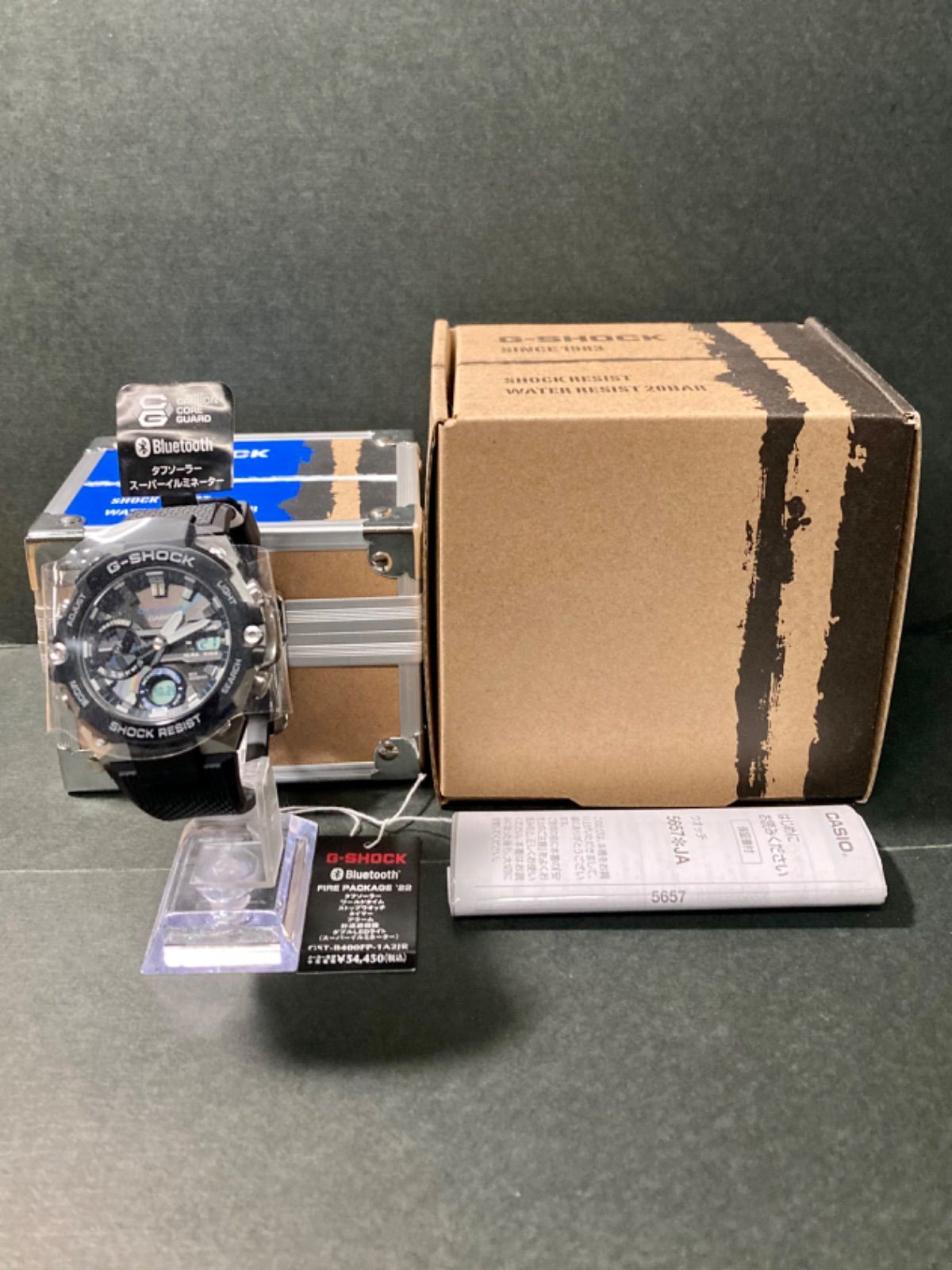 新品 未使用品 CASIO G-SHOCK GST-B400FP-1A2JR-