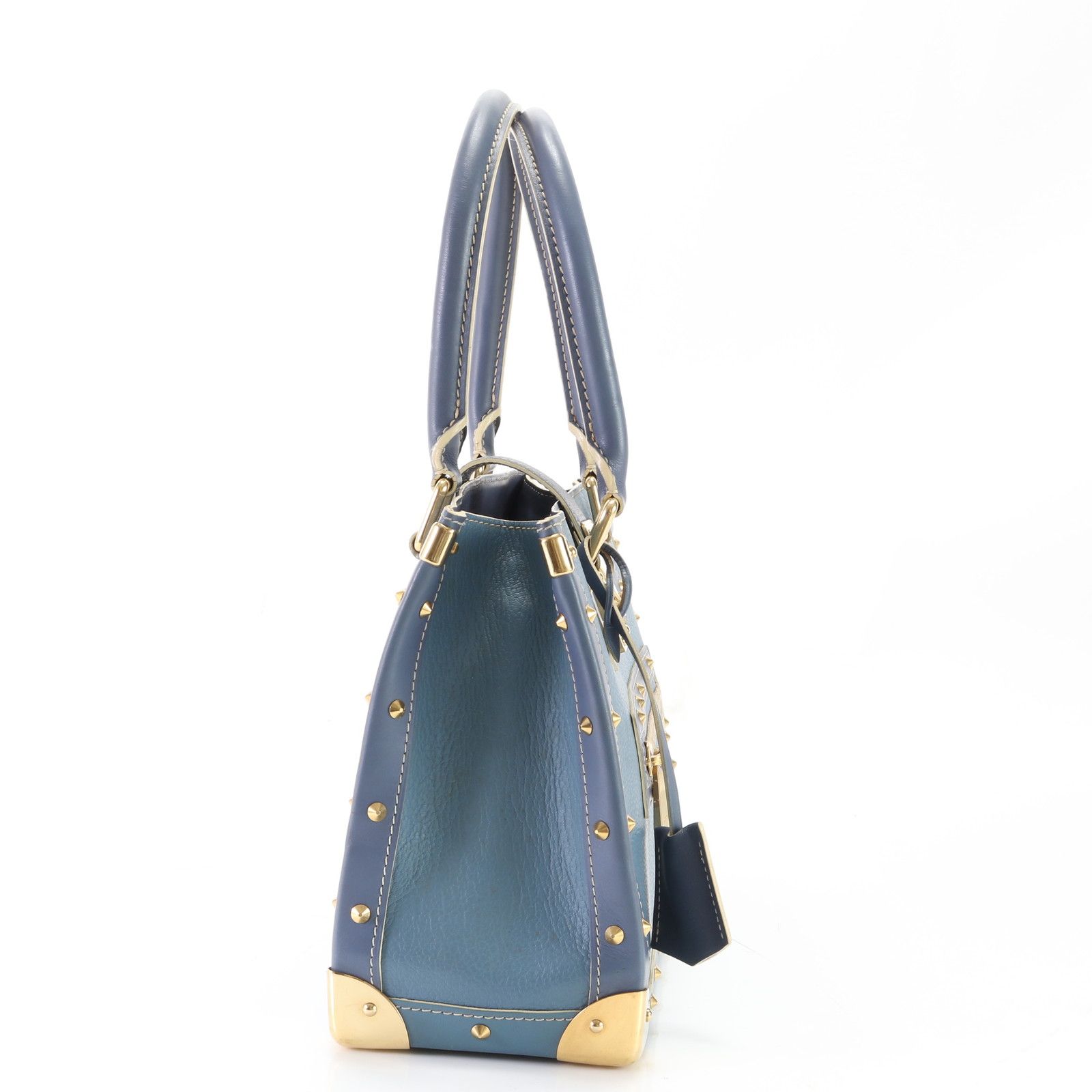 ルイヴィトン M91813 ハンドバッグ ブルー  LOUIS VUITTON スハリ ファビュロー LOUIS VUITTON】ルイヴィトン『スハリ ファビュロー』M91813