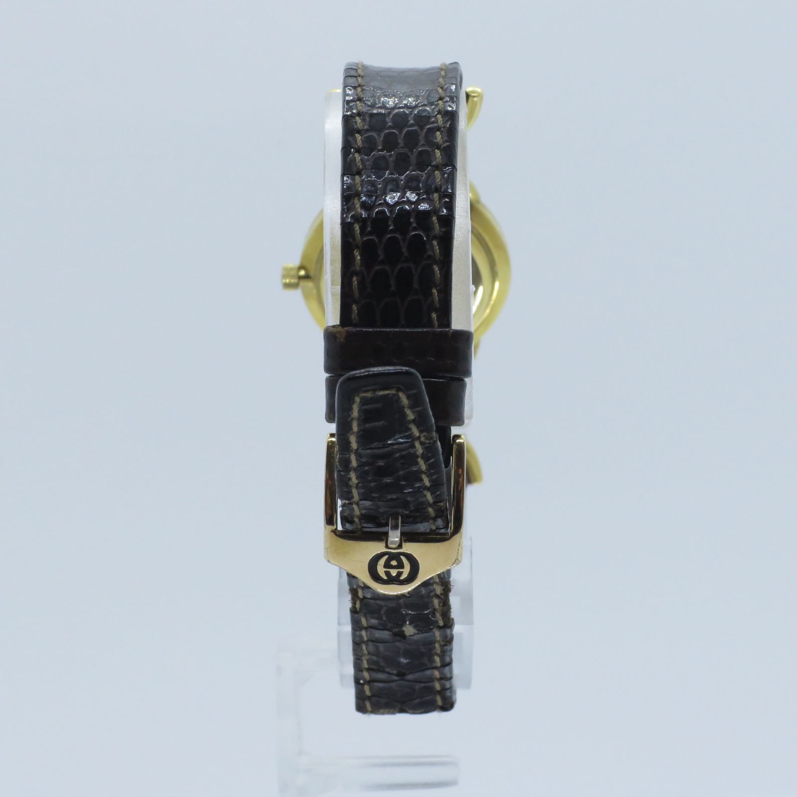 GUCCI グッチ 6000 クォーツ ゴールド文字盤 レディース