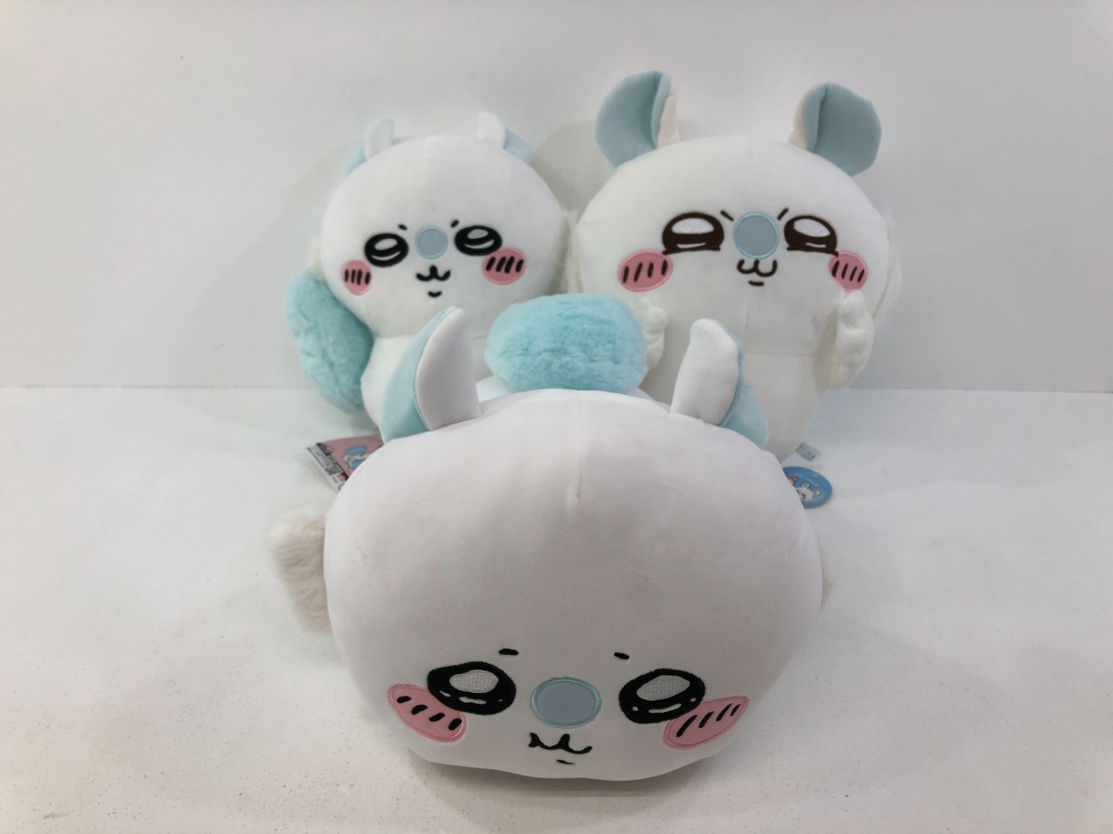 小牧店】タグ付き モモンガ ぬいぐるみ 3体セット ちいかわ【722-2205