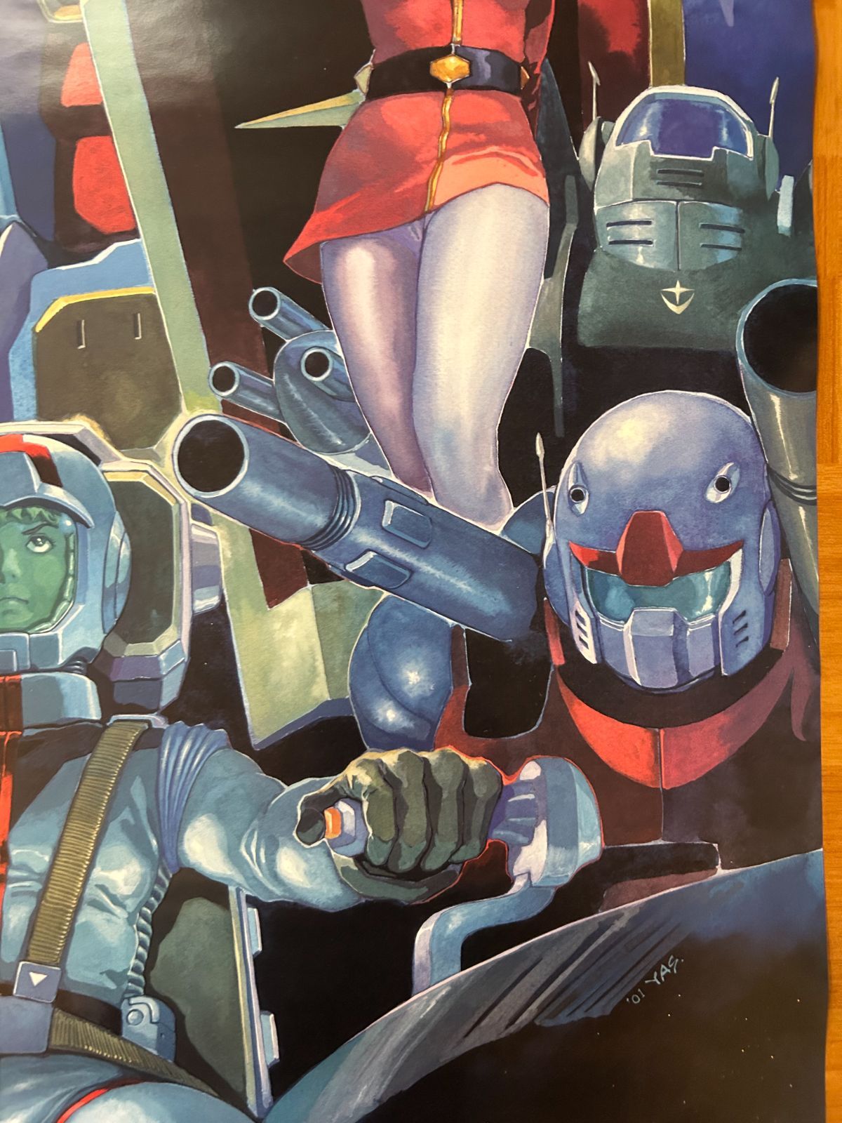 機動戦士ガンダム 連邦vs.ジオンDX ゲームプロモーション用ポスター B2