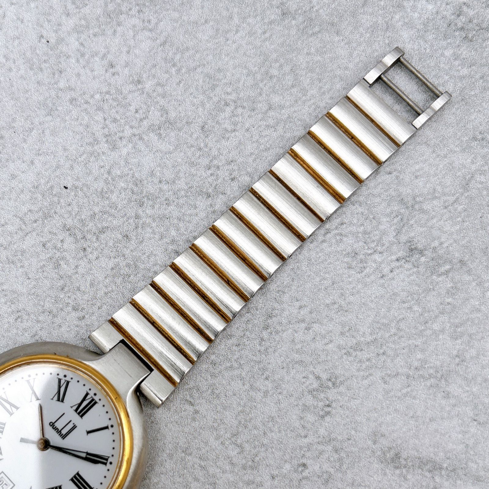 ダンヒル　ミレニアム　デイトクォーツローマン　インデックス腕時計　純正ベルト 楽天市場】【ウォッチ】dunhill ダンヒル ミレニアム ブラック文字盤