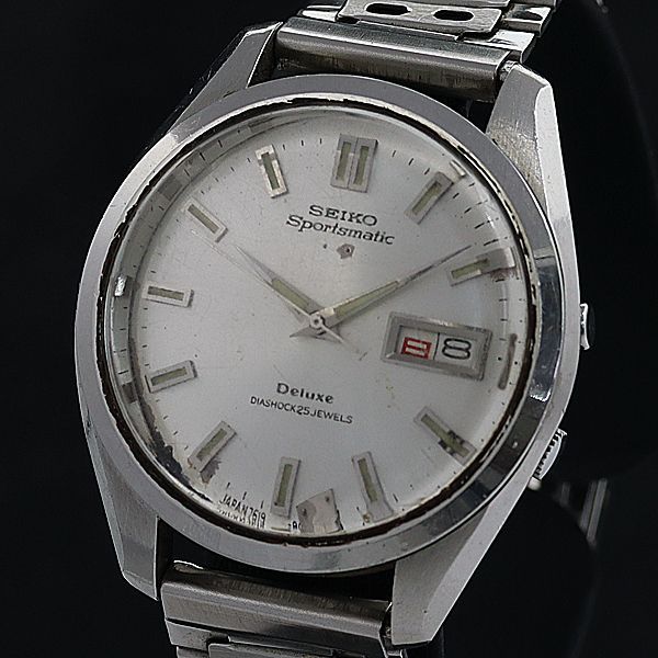 セイコー AT/自動巻 7619-9060 セイコー スポーツマチック デラックス