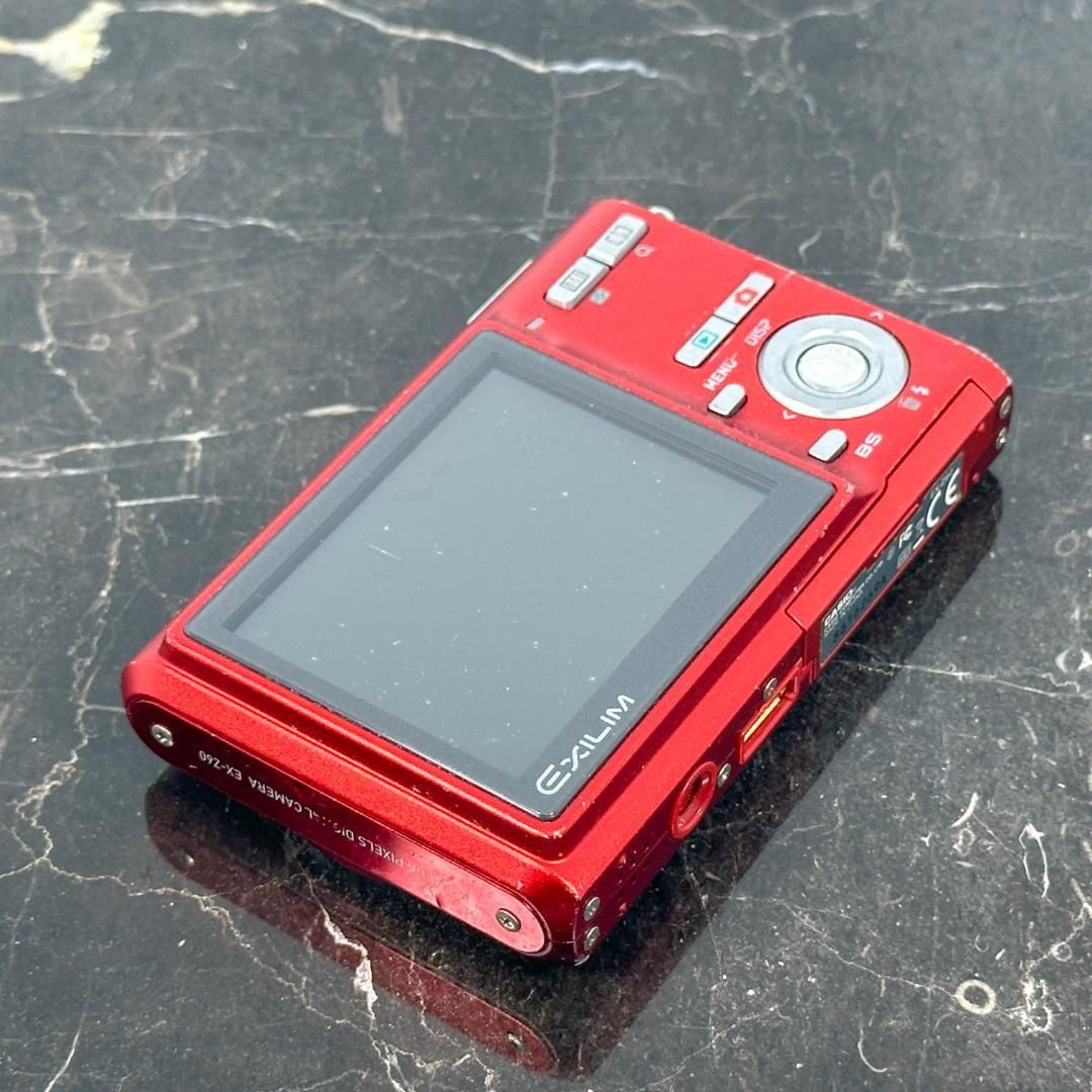 CASIO EXILIM EX-Z60 レッド カシオ エクシリム コンパクトデジカメ