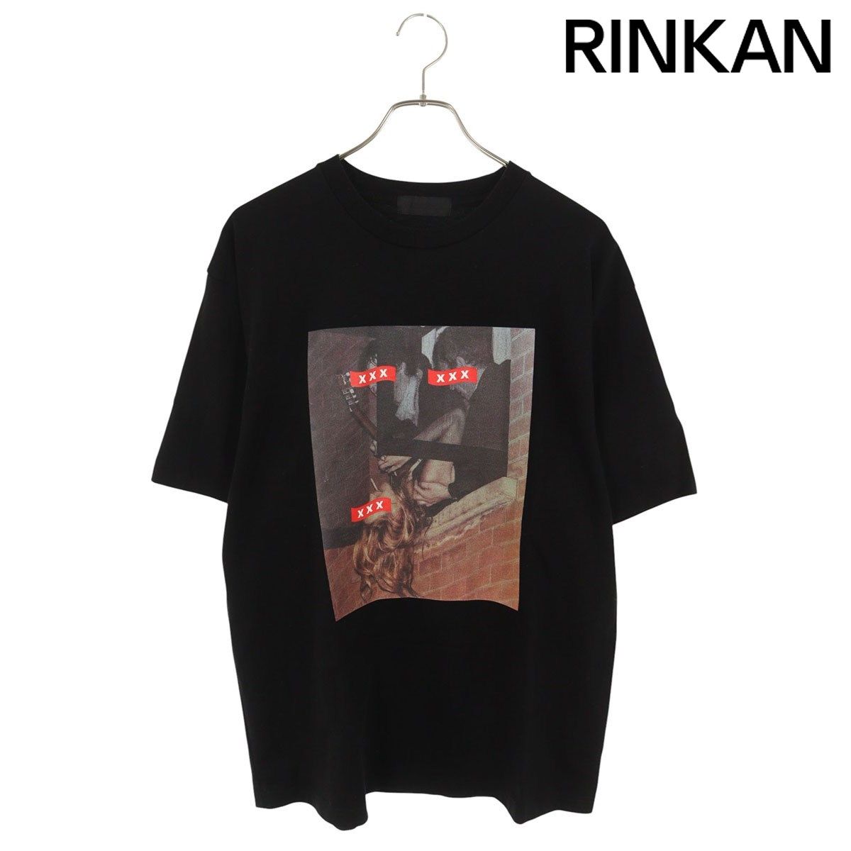 ゴッドセレクショントリプルエックス グラフィックプリントTシャツ  