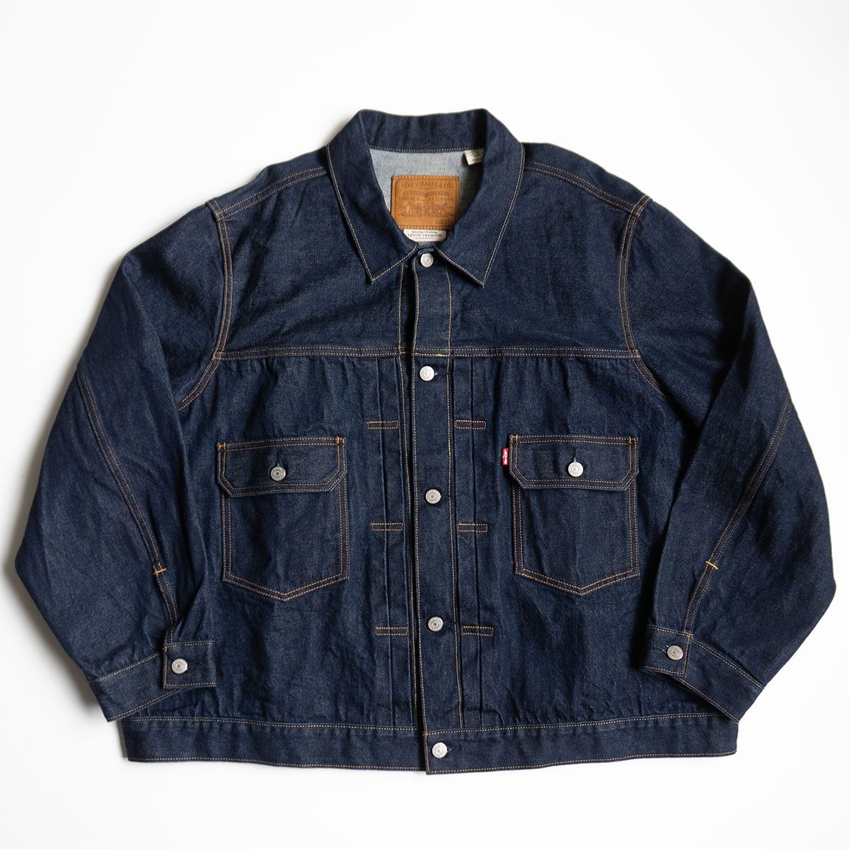 美品濃紺/ビッグサイズ】 LEVI'S PREMIUM【セカンド トラッカー