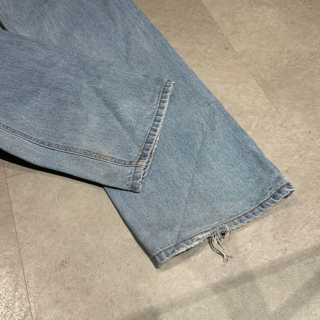 【KIMHEKIM】ストレートレッグジーンズ（ブルー） KIMHEKIM キムへキム Straight Leg Jeans デニムパンツ ライト