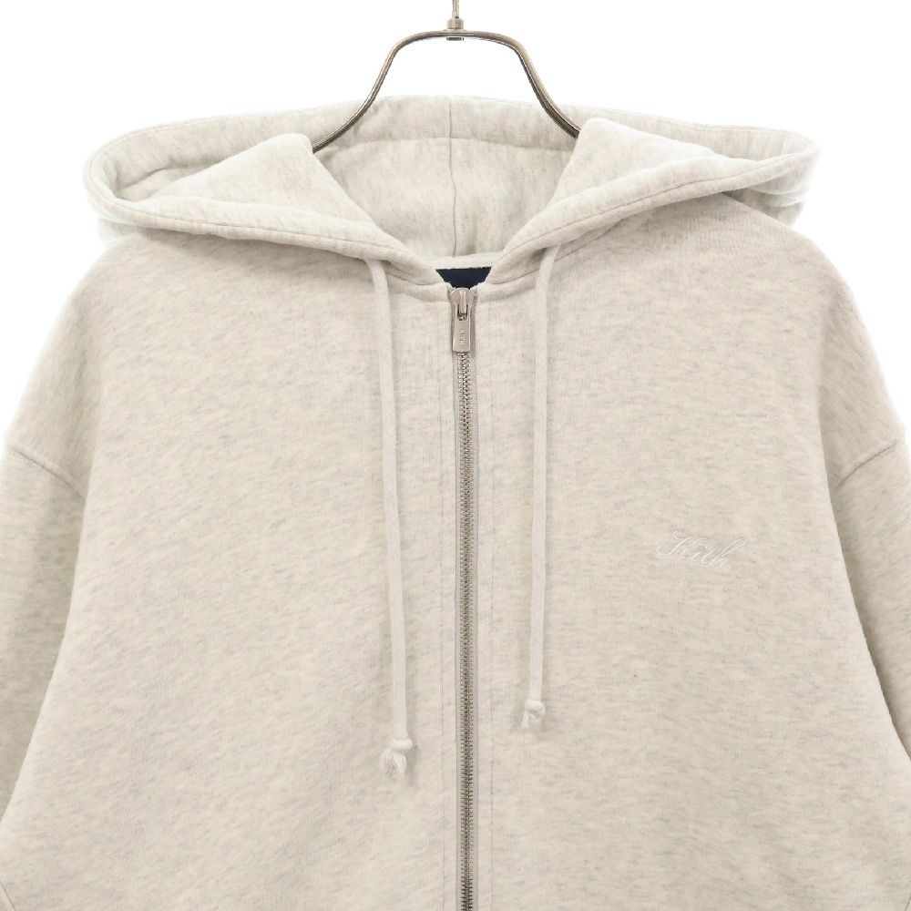KITH (キス) Williams V Zip Up Hoodie ロゴ刺繍 ジップアップ KITH (キス) Williams V Zip Up Hoodie ロゴ刺繍 ジップアップ