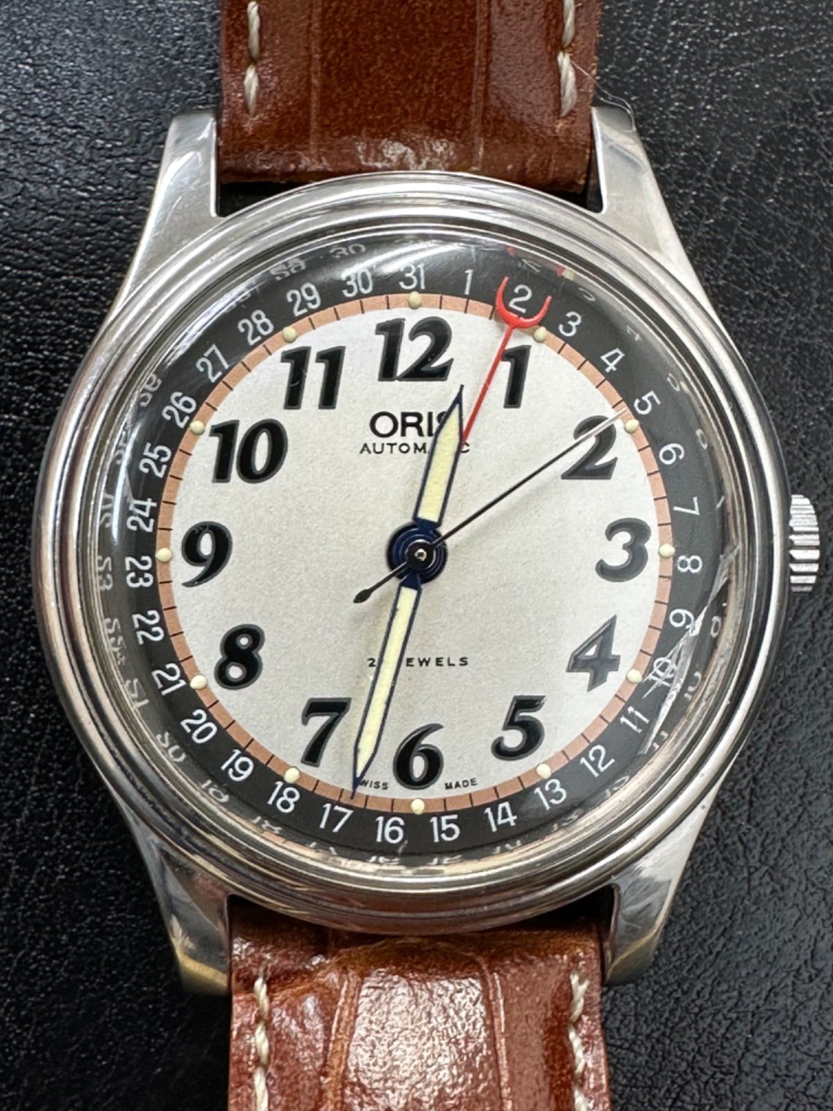 希少】ORIS オリス クラシック 654-7461 自動巻き 裏スケ 25石 - メルカリ