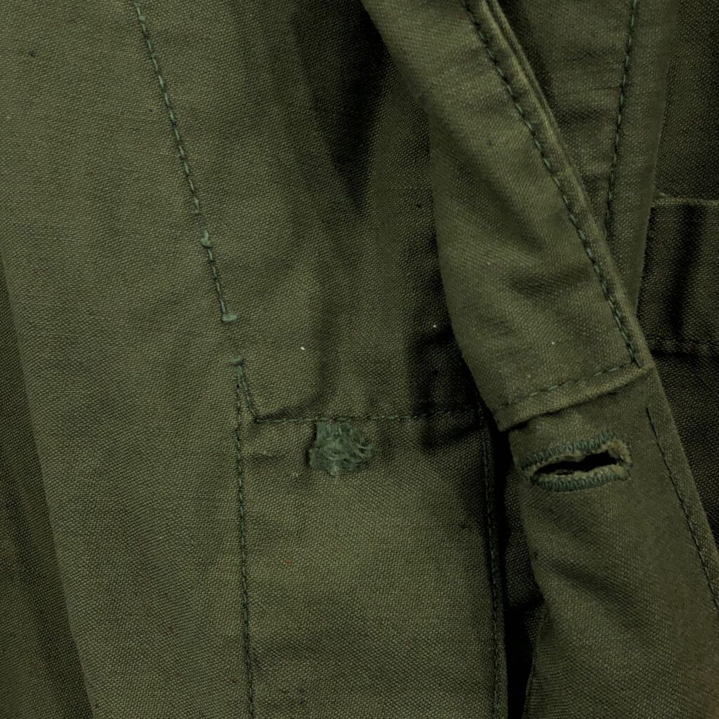 70年代 米軍実物 U.S.ARMY OG-107 コットンサテン カバーオール