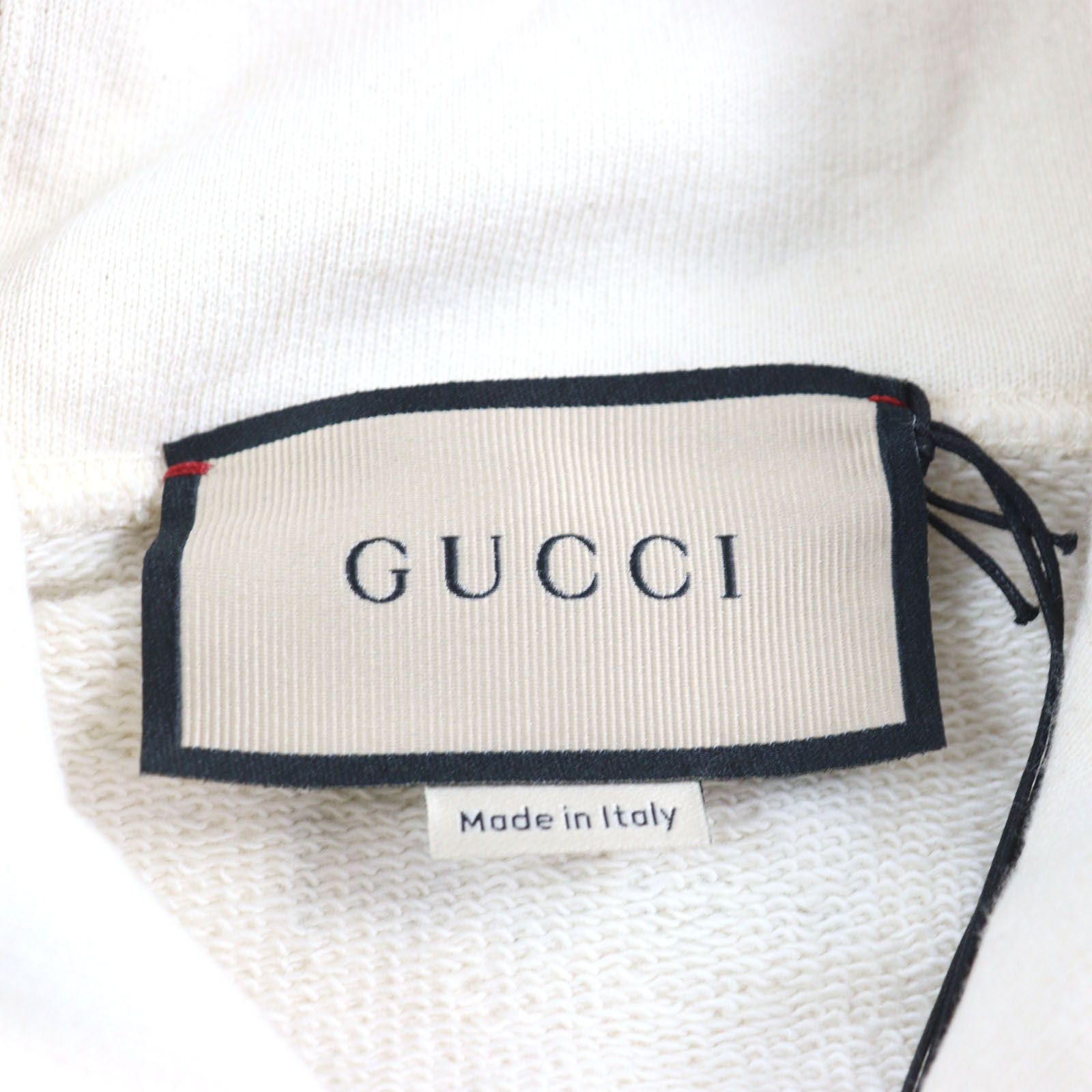 未使用品○GUCCI グッチ 23SS 721427 Fuori Printed Hoodie コットン  