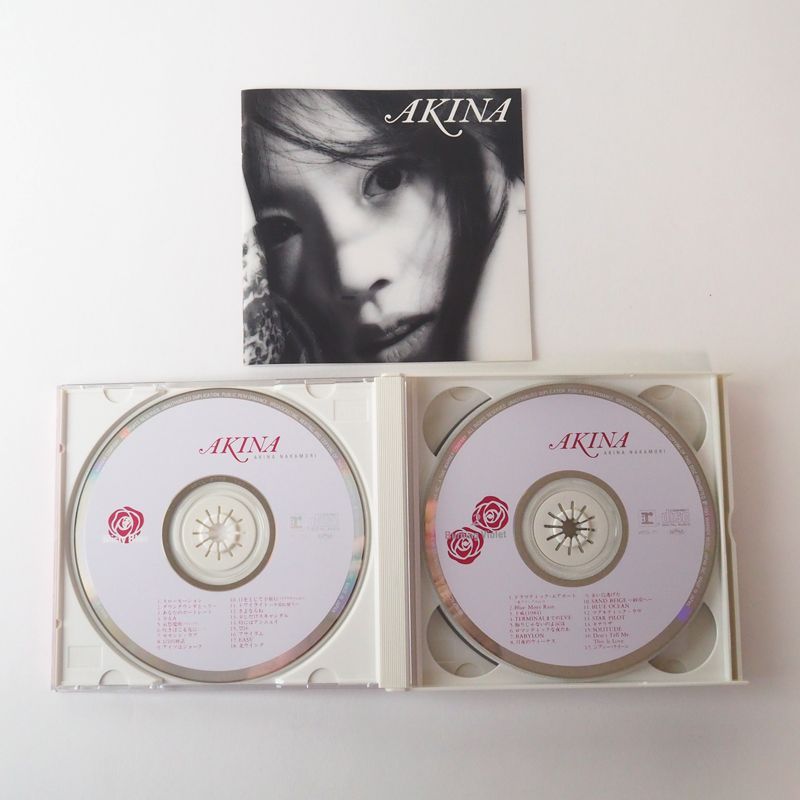 中森明菜「AKINA」CD4枚組 スローモーション/少女A/セカンド