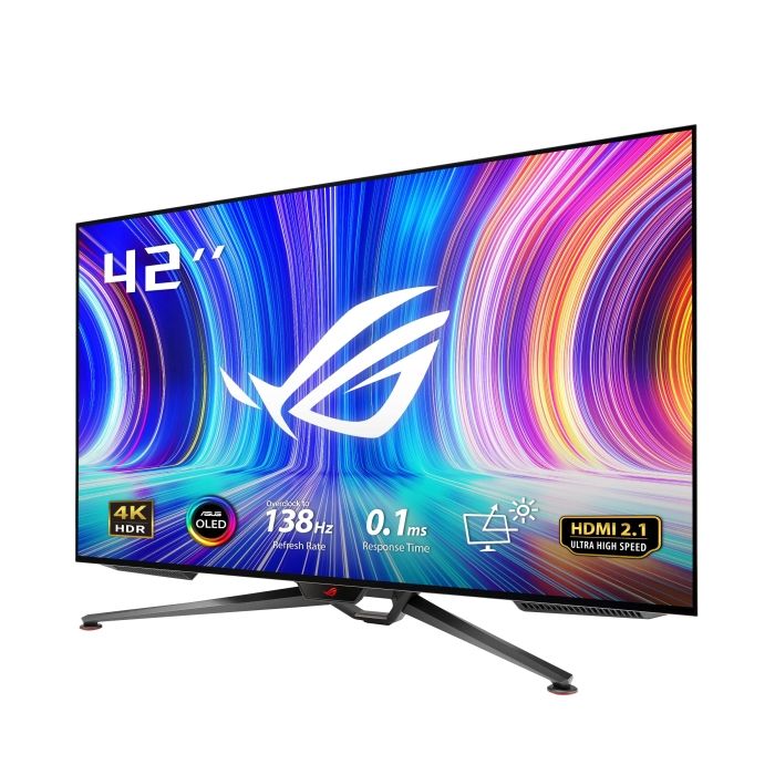 4営業日で発送 ASUS エイスース エイスース ASUS ROG Swift OLED PG42UQ 41.5インチ 黒