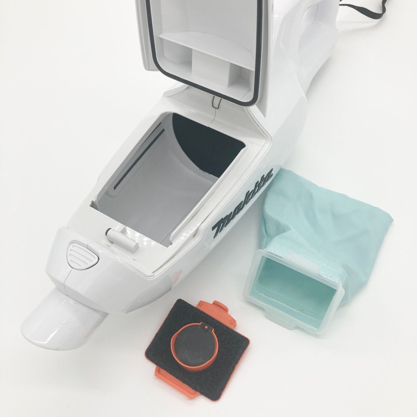 中古 マキタ 充電式クリーナ CL107FDSHW サイクロンアタッチメント付き