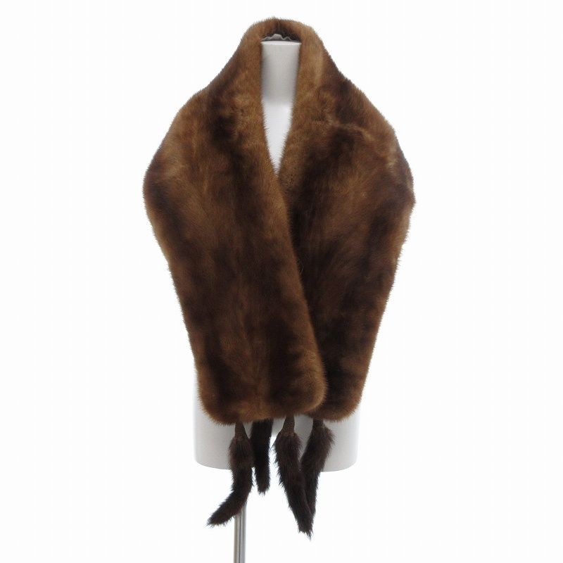 Bronze Fur タグ付き ストール ファーティペット 毛皮