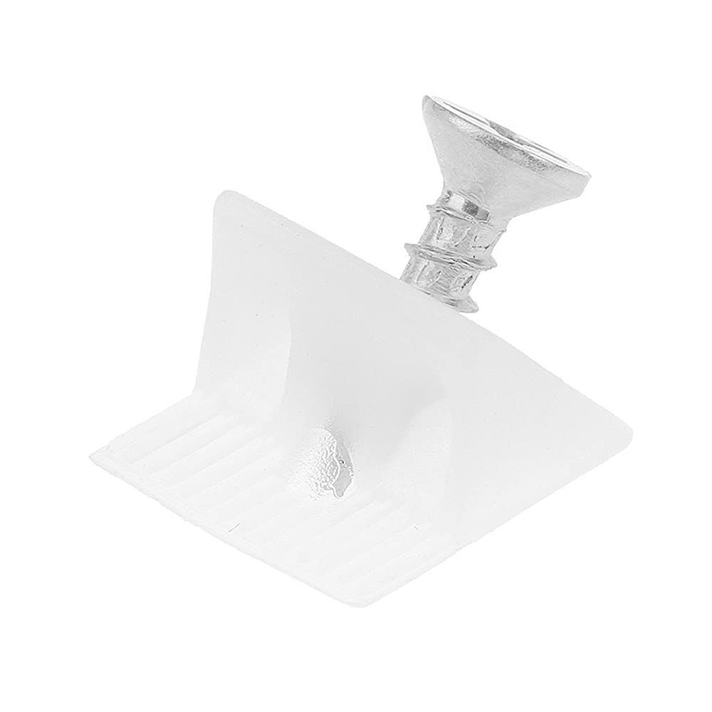 数量 留め具 本棚 内閣 クローゼット コーナーブレース セット ホワイト プラスチック製コネクタ ネジが付き 止め金具 l型アングル 背板止め アングル プラスチックアングルブラケット YFFSFDC