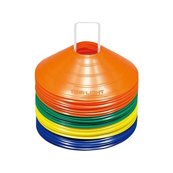 TOEI LIGHT トーエイライト コーナープレートHM40 G-1206 青 緑 オレンジ 黄 直径19×高さ5×プ