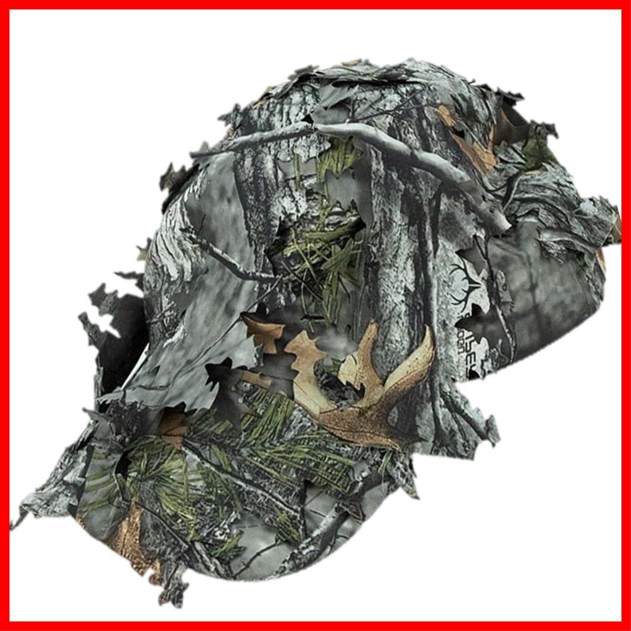 【再販】キャップ サバゲー 帽子 ミリタリー サバゲーキャップ 迷彩 タクティカルキャップ カモフラ ミリタリーキャップ メンズ リアルツリー レディース ツリー迷彩 フリーサイズ ギリー