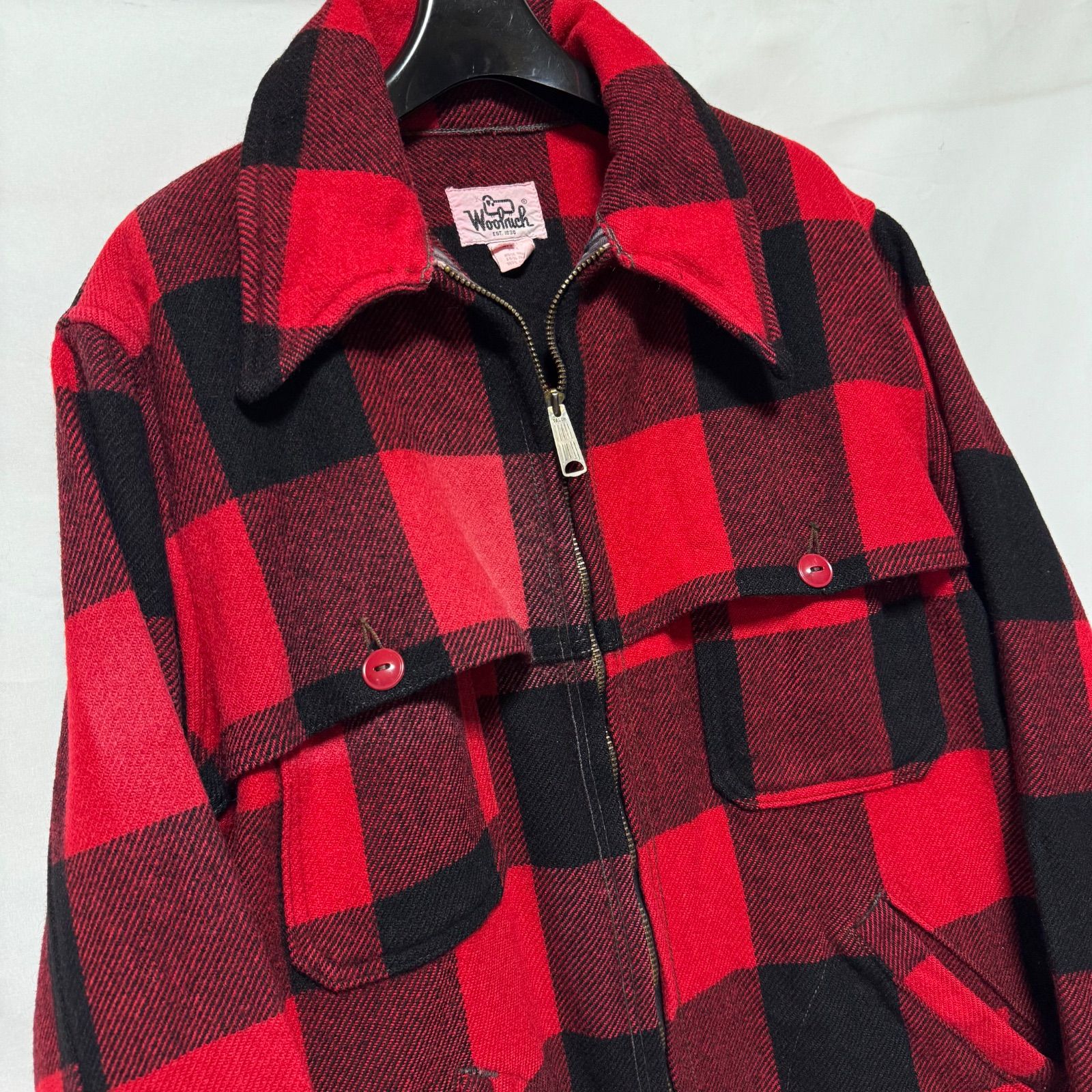 トレンド【woolrich ウールリッチ】70's 白タグ/VINTAGE マッキーノ