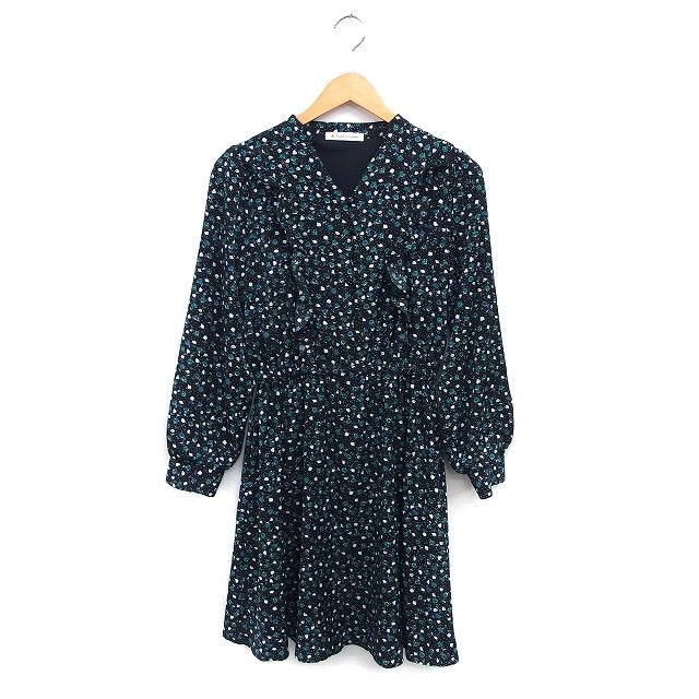 マジェスティックレゴン MAJESTIC LEGON ワンピース フレア ひざ丈 