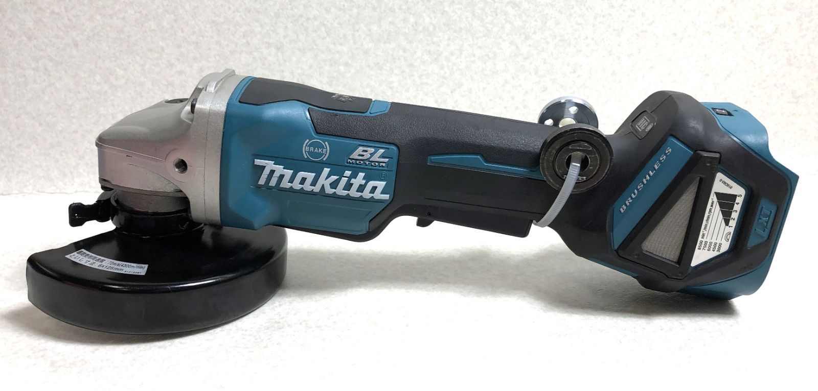 DH291 Makita マキタ 125mm 充電式 コードレス ディスクグラインダ GA518D
