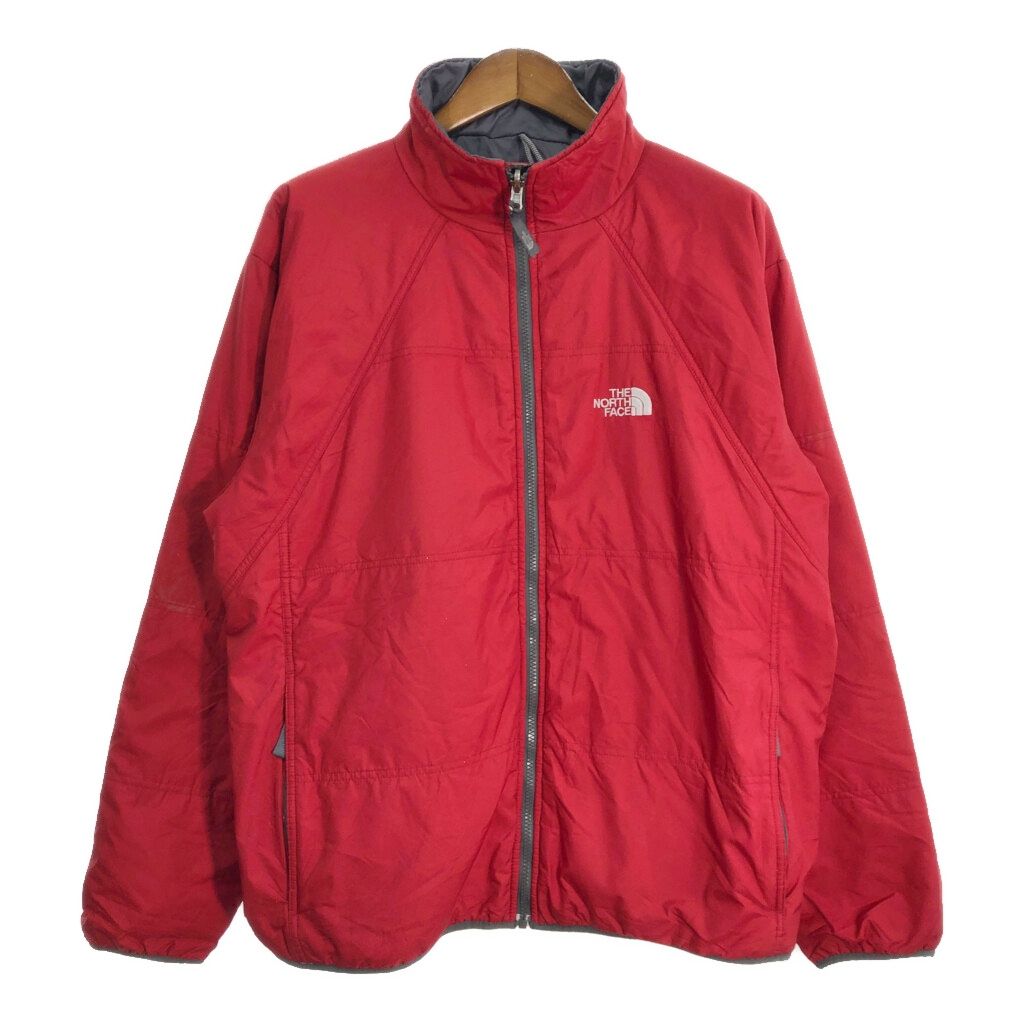 THE NORTH FACE ノースフェイス 中綿 ナイロンジャケット アウトドア レッド (メンズ XL) 中古 古着 R1055