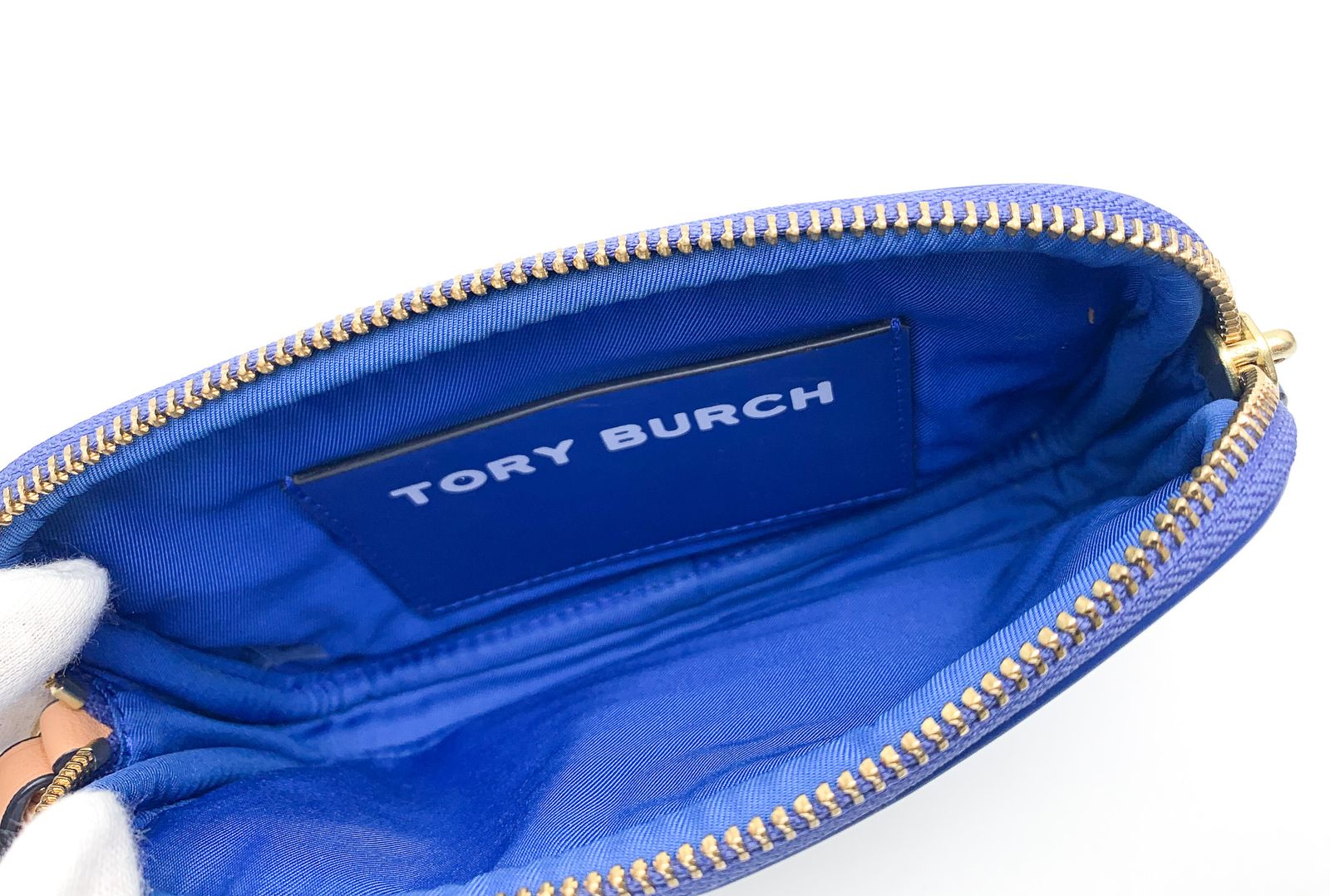 14cm本体重量新品 トリーバーチ TORY BURCH ポーチ ジェミニリンク ブラック