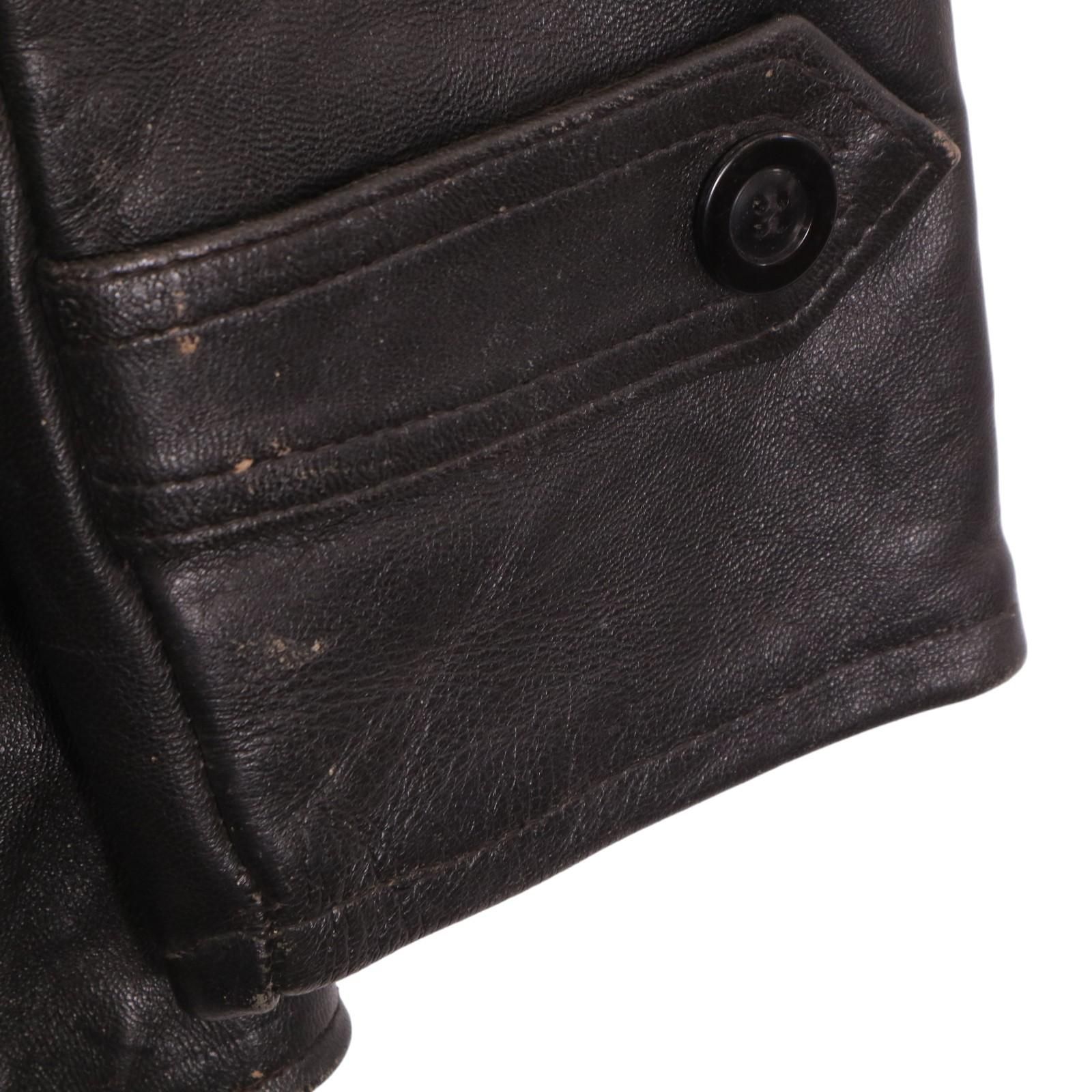 70年代 フランス製 GVF コルビジェジャケット レザー ヴィンテージ  