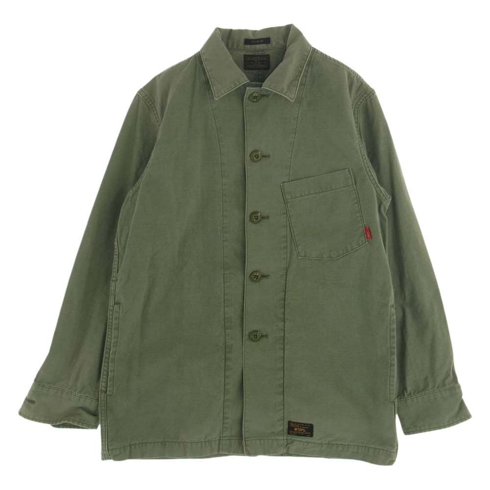 WTAPS ダブルタップス ジャケット 14SS ドクター ジャケット カーキ系