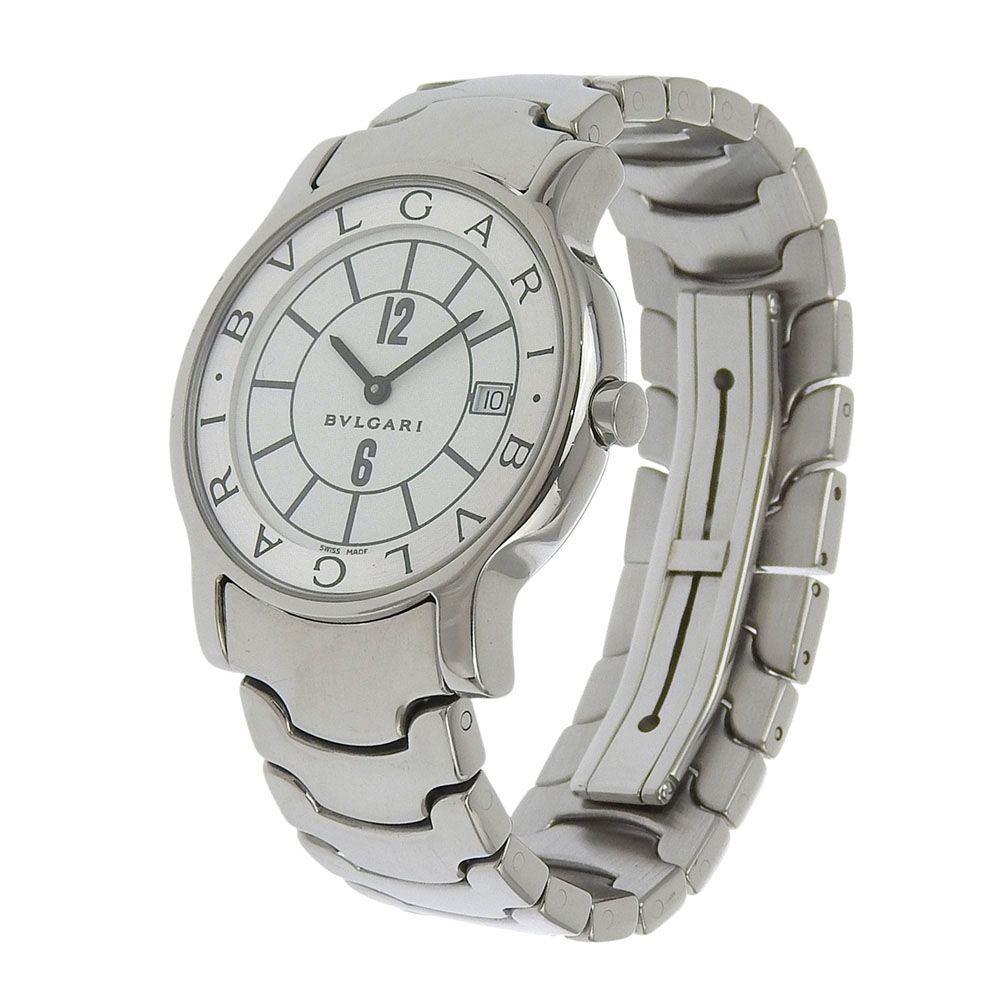 BVLGARI】ブルガリ ソロテンポ ST35S ステンレススチール