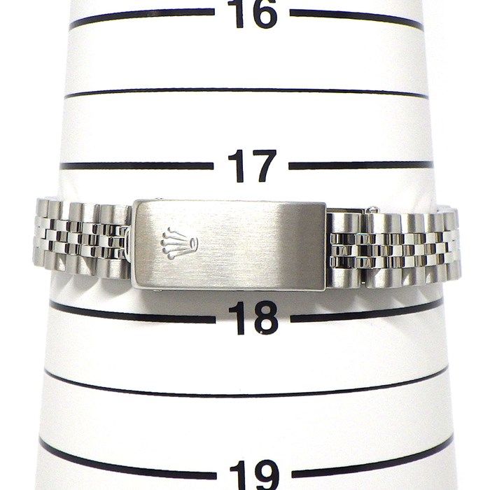ロレックス Rolex 腕時計 デイトジャスト 79174 A番 1998-1999年製 シルバーサンレイ文字盤 カレンダー 3針 フルーテッドベゼル ジュビリーブレス オイスタースチール SS K18WG 自動巻き 【箱・保付き】 【中古】 ロレックス Rolex 腕時計 デイトジャスト 79174 A番 1998-1999年製