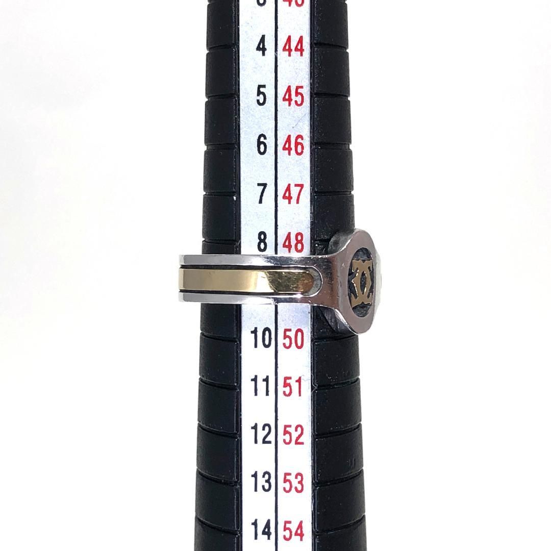 ヴィンテージ・希少】Cartier カルティエ／2C デザイン リング／／9号