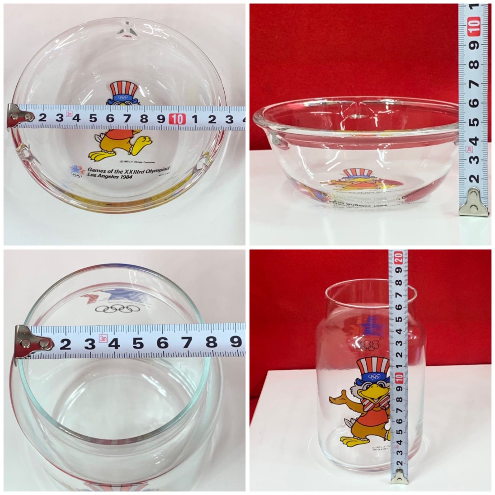 期間限定出品！ロサンゼルス　オリンピック　イーグルサム　保存容器 ロサンゼルスオリンピック 1984年 イーグルサム スナックタイムセット