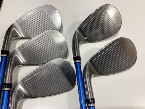 良品】豪華9本 ピン i210 黒ドット メンズアイアンセット スチール S