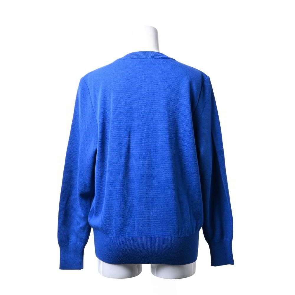 Yves Saint Laurent レーヨン混 スタッズ ロゴ カーディガン SAINT LAURENT - Yves Saint Laurent レーヨン混 スタッズ ロゴ