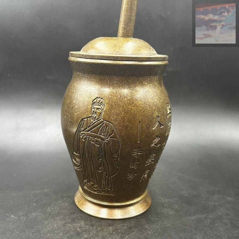銅細工 搗薬缶 銅器 使用器 香道具 装飾品 工芸品 美術品 置物 銅細工 搗薬缶 銅器 使用器 香道具 装飾品 工芸品 美術品 置物