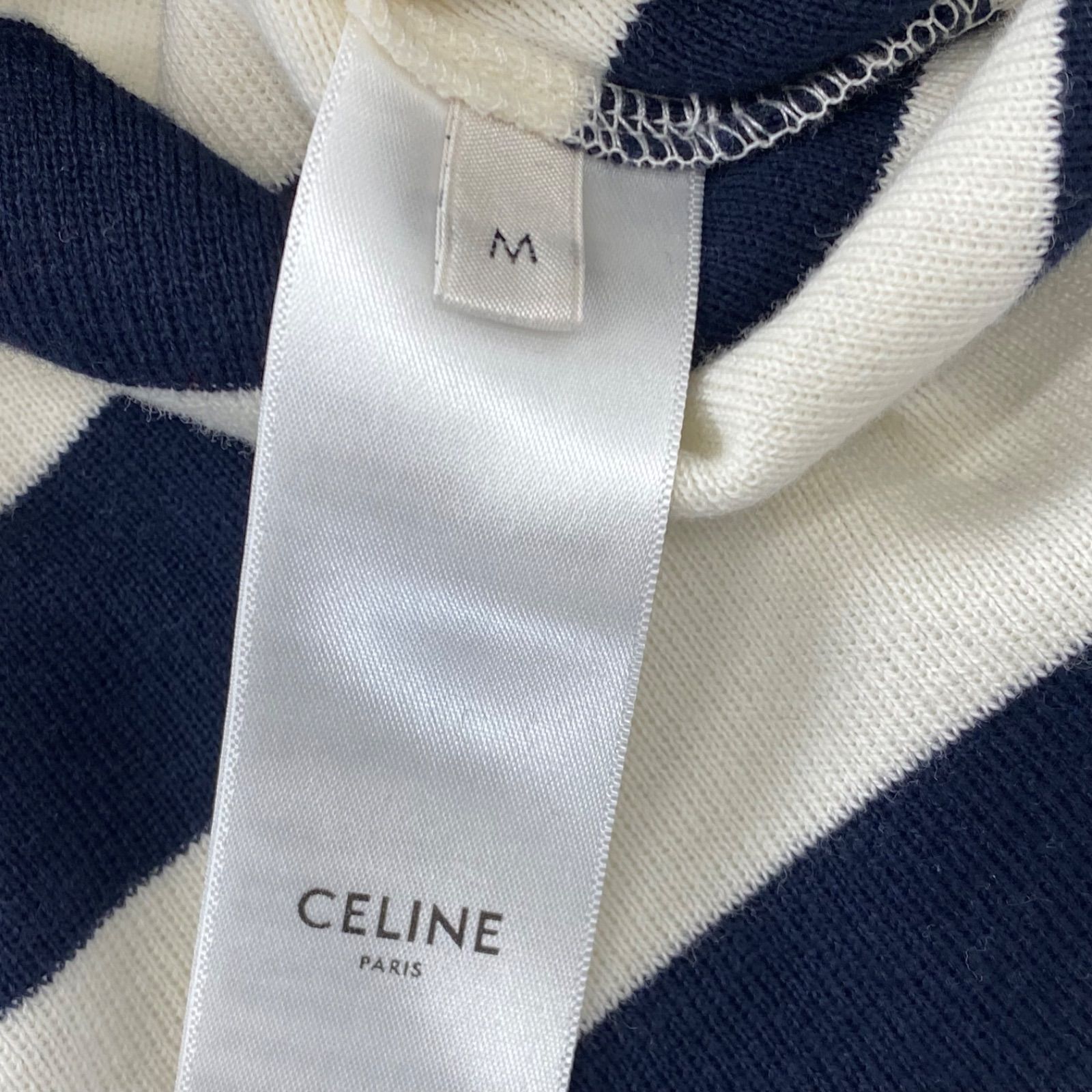 ◇美品 セリーヌ CELINE トリオンフ マリニエール Tシャツ 長袖 