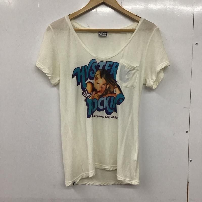 ヒステリックグラマー 総柄 プリント カットソー HYSTERIC GLAMOUR ヒステリックグラマー Tシャツ 半袖 半袖