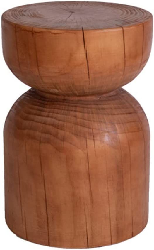 スツールリビングルーム家庭用無垢材スツール家庭用サイドいくつかの丸いスツール低スツール丸太の桟橋ワビB＆Bクリエイティブツリー切り株