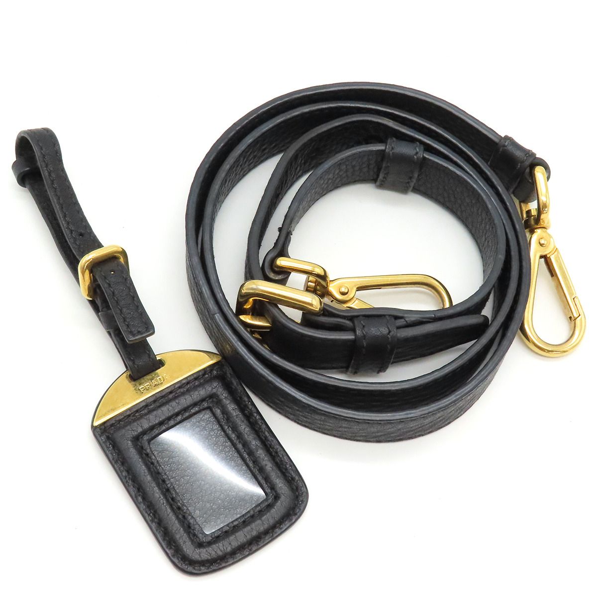 プラダ PRADA 2WAYバッグ ヴィッテロダイノ メタルロゴ レザー 