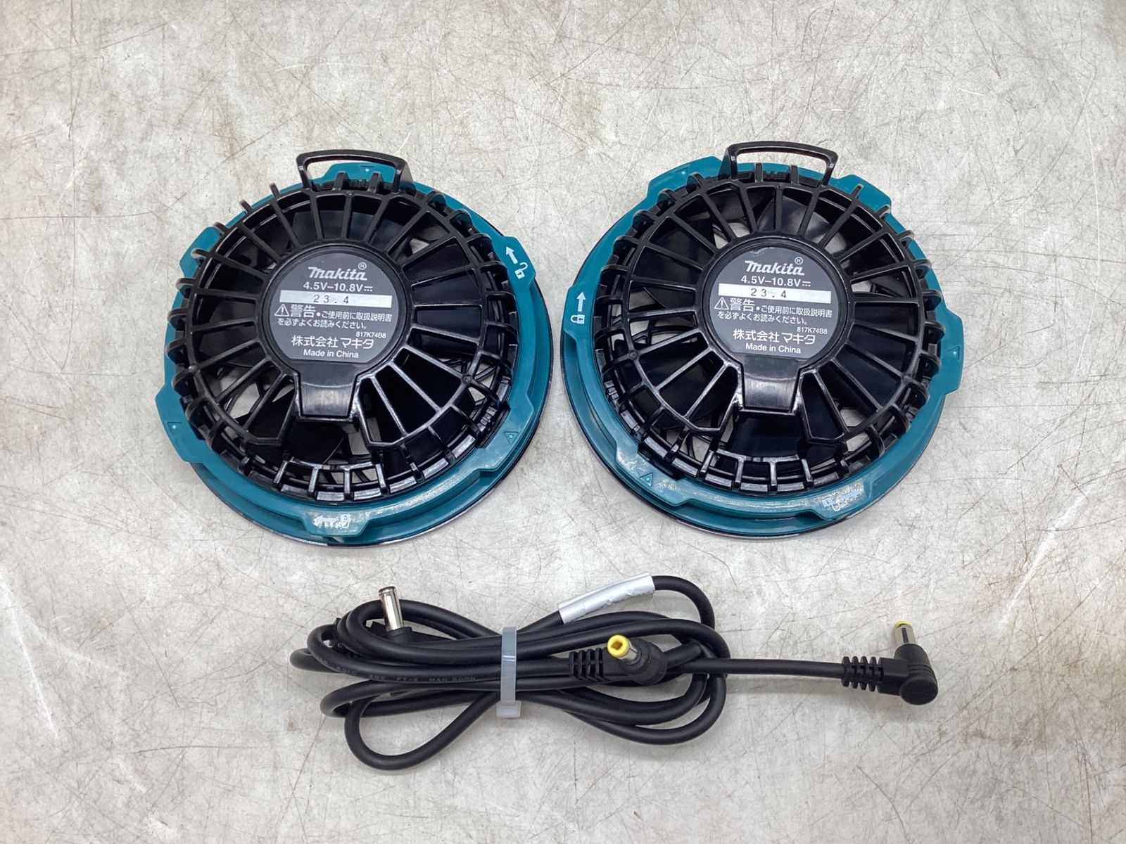 中古品】☆Makita/マキタ 充電式ファンベスト+ファンユニット+